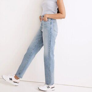 Madewell The Perfect Vintage Jean- High Waisted Straight Leg Jeans- Size 25
